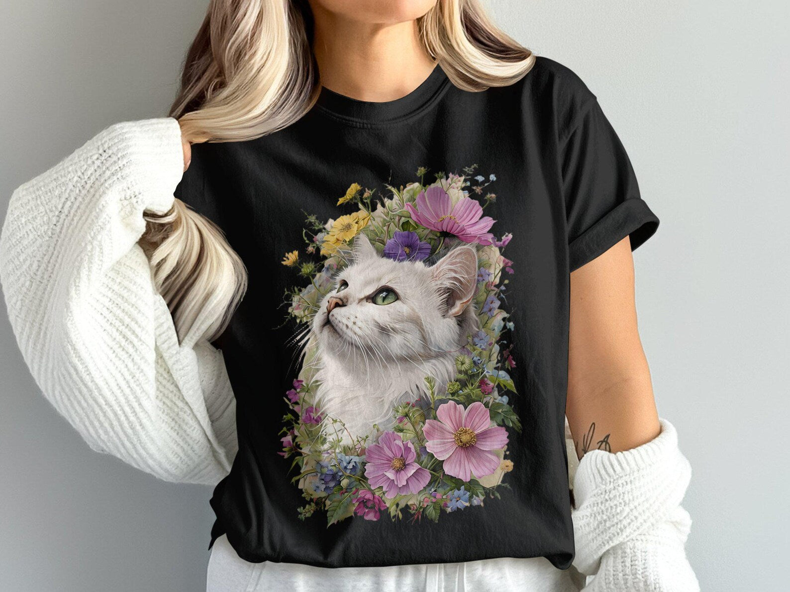 Tricou Oversized BUMBAC 100% Bloom 4